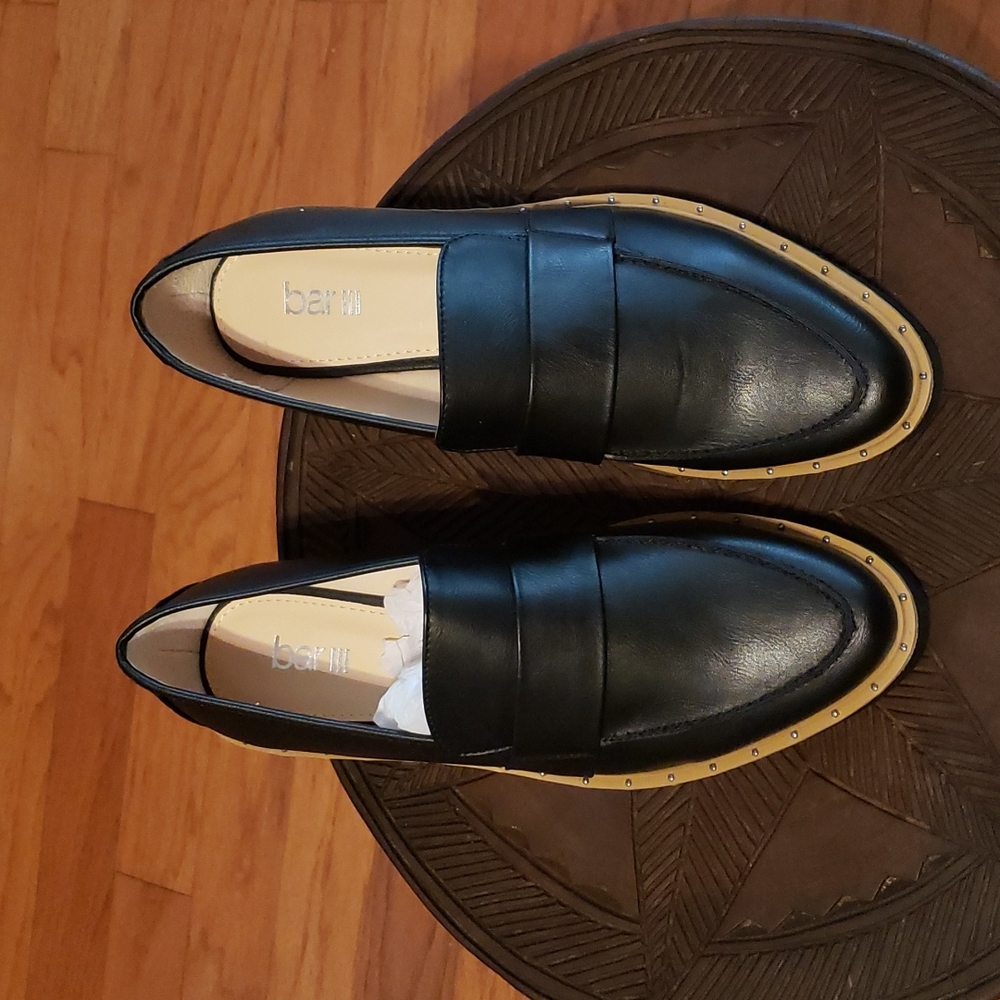 These 'Bar III' Platform Studded Loafers are so you!